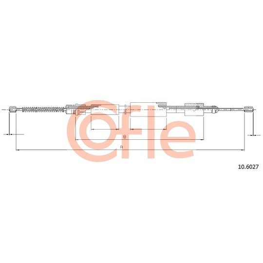 10.6027 - Cable, parking brake 