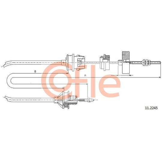 11.2245 - Clutch Cable 