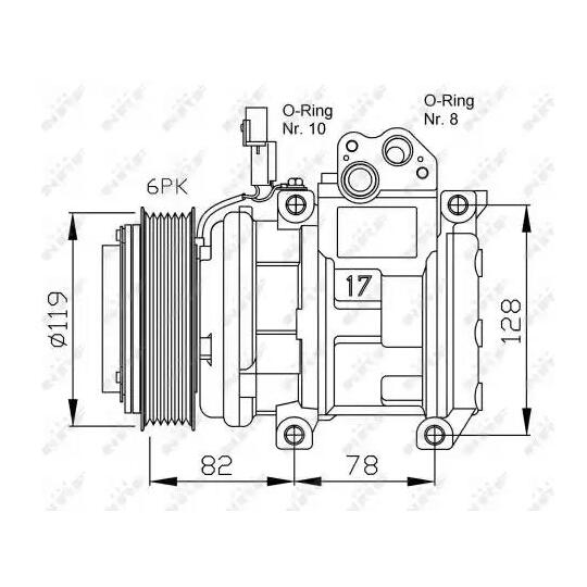 32437G - Kompressori, ilmastointilaite 