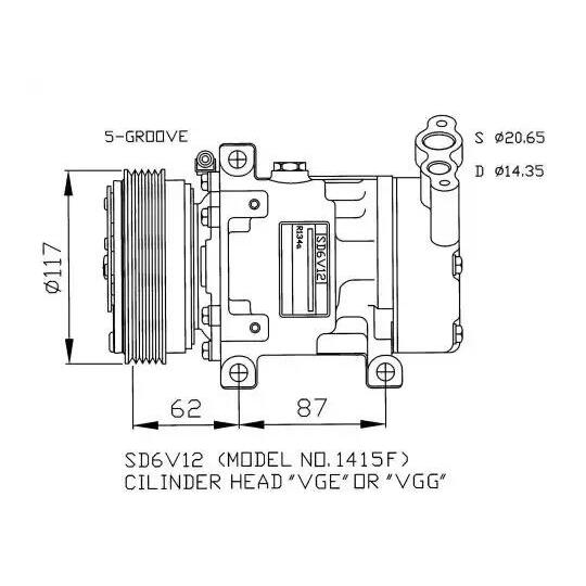 32431G - Kompressor, kliimaseade 