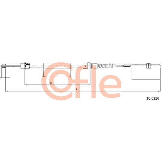 10.6216 - Cable, parking brake 