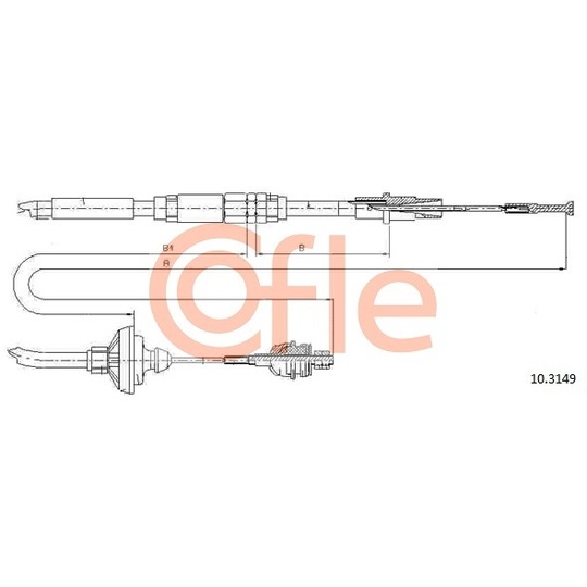 10.3149 - Clutch Cable 