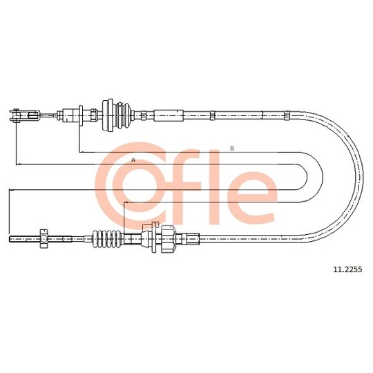 11.2255 - Clutch Cable 