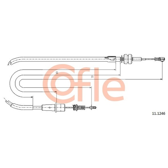11.1246 - Accelerator Cable 
