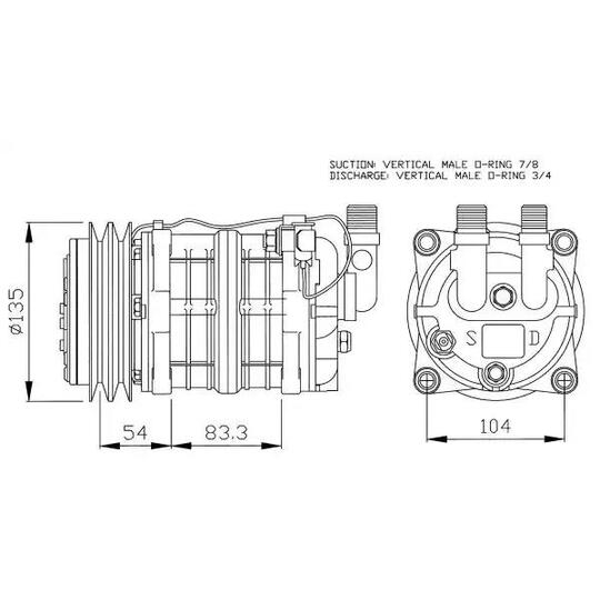 32035G - Compressor, air conditioning 