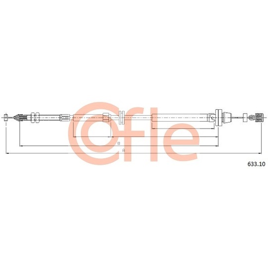 633.10 - Accelerator Cable 