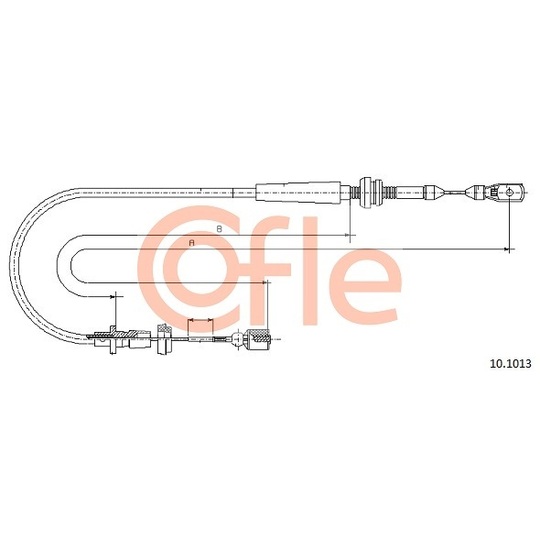 10.1013 - Accelerator Cable 