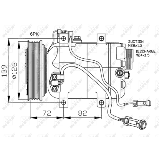 32027G - Compressor, air conditioning 