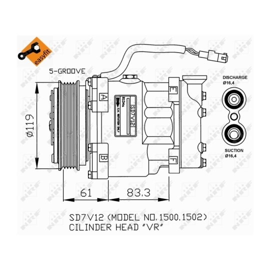 32219G - Compressor, air conditioning 