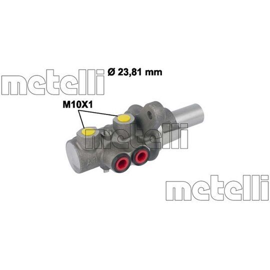 05-0780 - Brake Master Cylinder 