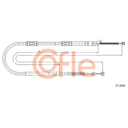 17.1041 - Cable, parking brake 