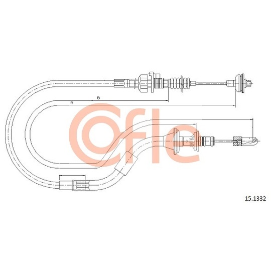 15.1332 - Clutch Cable 