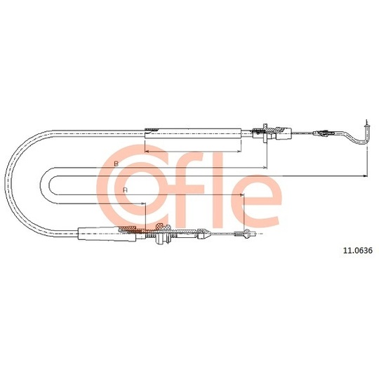 11.0636 - Accelerator Cable 