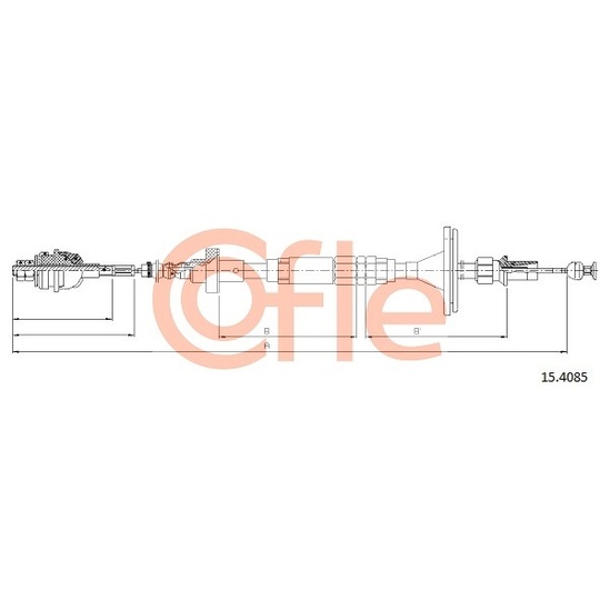 15.4085 - Clutch Cable 