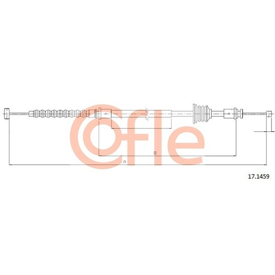 17.1459 - Cable, parking brake 