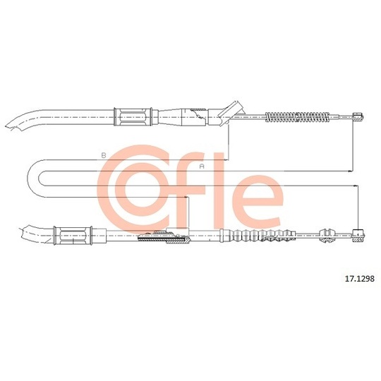 17.1298 - Cable, parking brake 