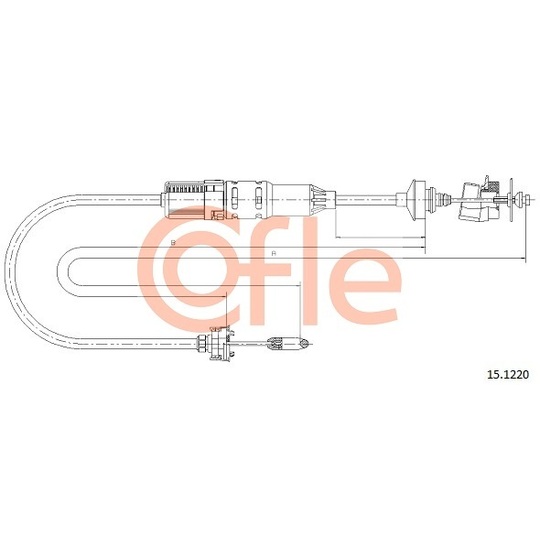 15.1220 - Clutch Cable 