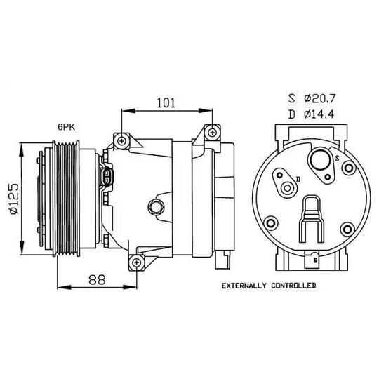 32231G - Compressor, air conditioning 