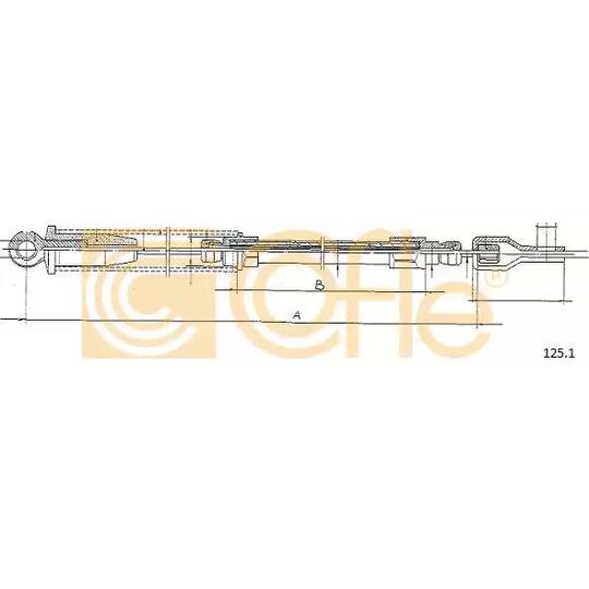 125.1 - Cable, starter 