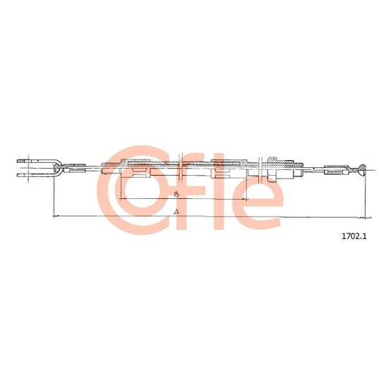 1702.1 - Clutch Cable 