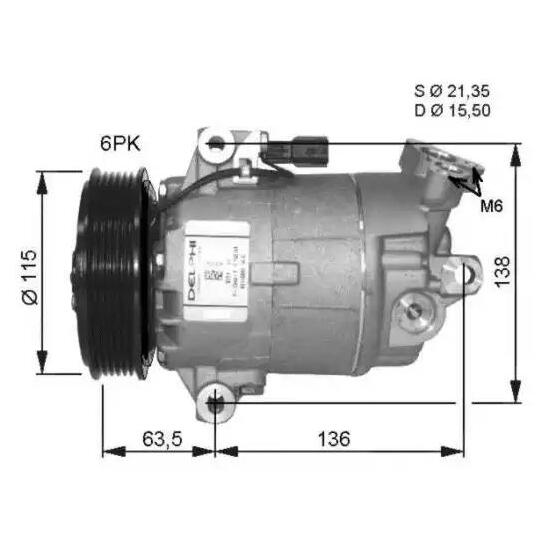 32482G - Kompressor, kliimaseade 