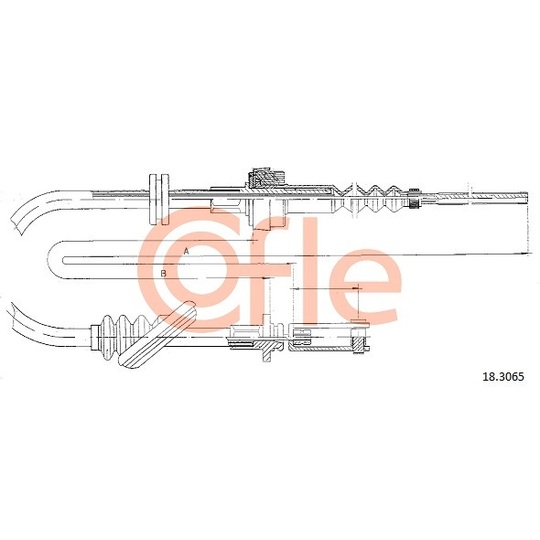 18.3065 - Clutch Cable 