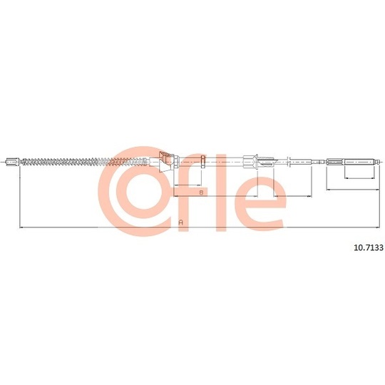 10.7133 - Cable, parking brake 
