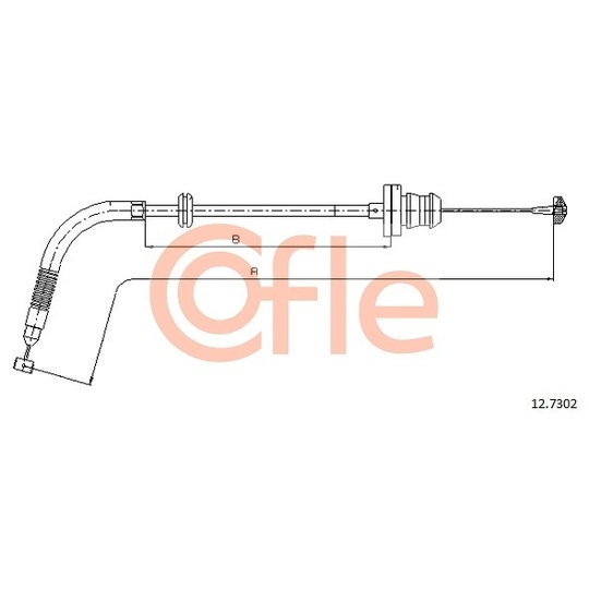 12.7302 - Accelerator Cable 