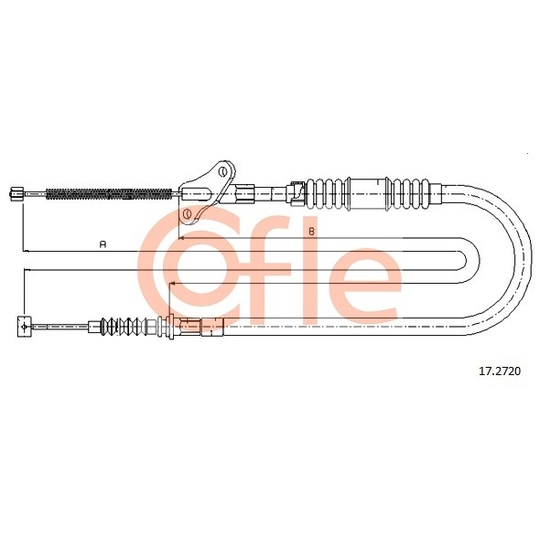 17.2720 - Cable, parking brake 