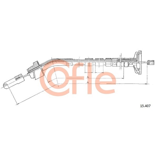 15.407 - Clutch Cable 