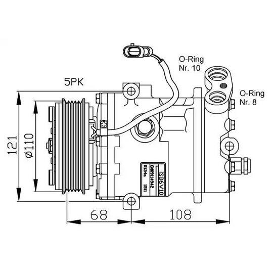 32197G - Compressor, air conditioning 
