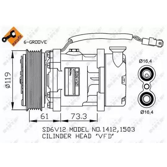 32275G - Compressor, air conditioning 