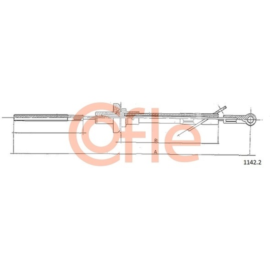 1142.2 - Clutch Cable 