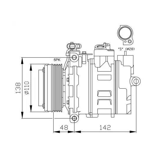 32116G - Compressor, air conditioning 