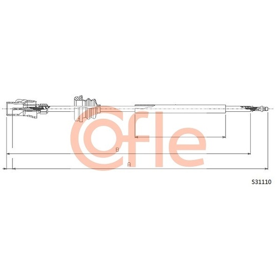 S31110 - Tacho Shaft 