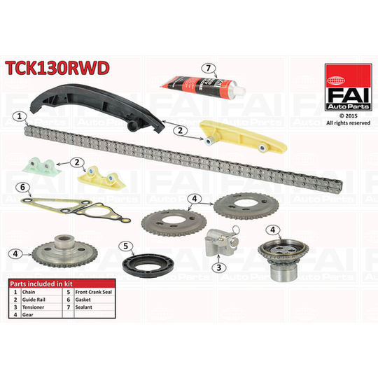TCK130RWD - Timing Chain Kit 