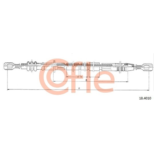 18.4010 - Clutch Cable 