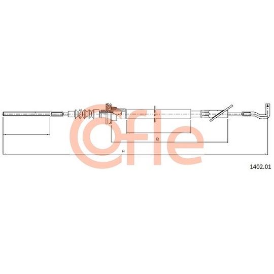 1402.01 - Clutch Cable 