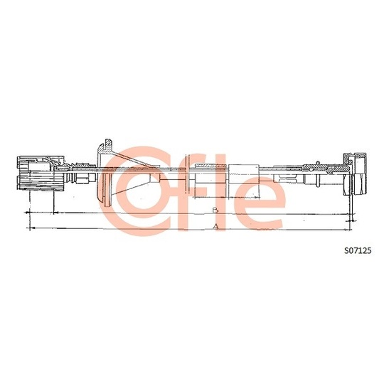 S07125 - Tacho Shaft 