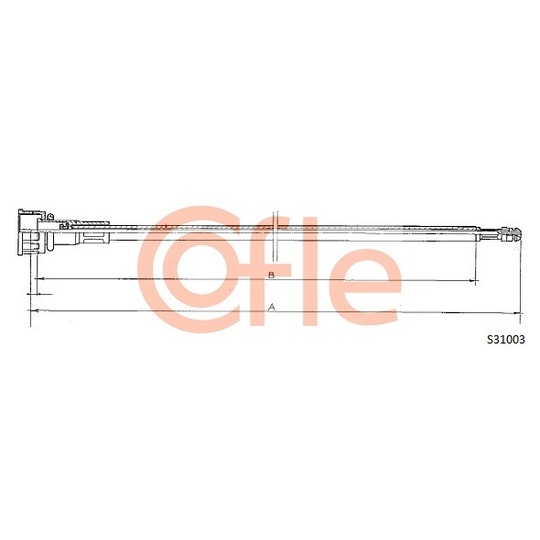 S31003 - Tacho Shaft 