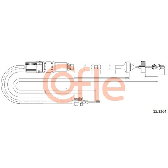 15.3264 - Clutch Cable 
