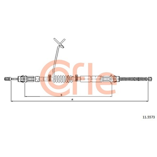 11.5573 - Cable, parking brake 