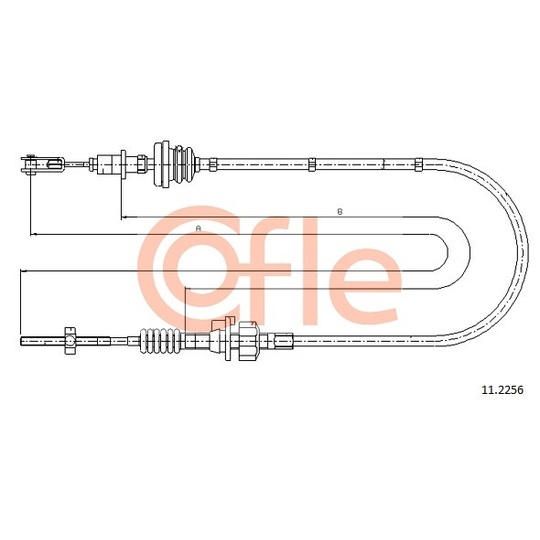 11.2256 - Clutch Cable 