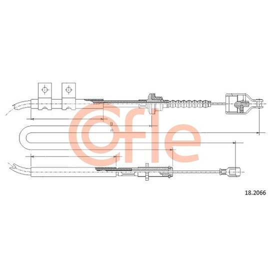 18.2066 - Clutch Cable 