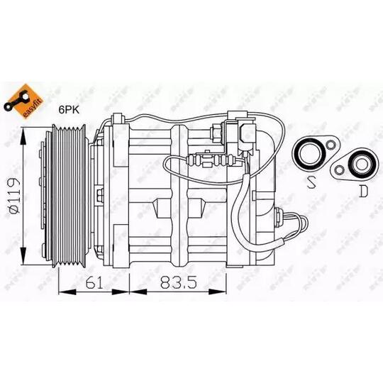 32108G - Compressor, air conditioning 