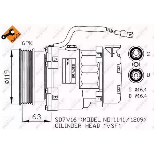 32186G - Compressor, air conditioning 