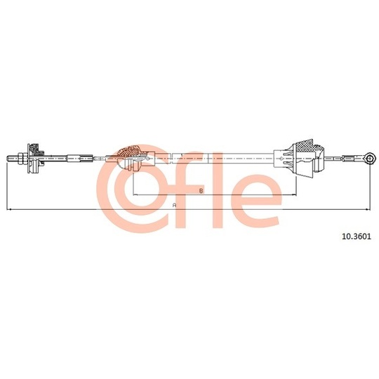 10.3601 - Clutch Cable 