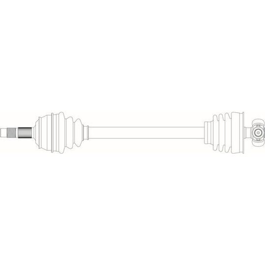 FI3111 - Drive Shaft 