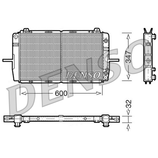 DRM10083 - Radiator, engine cooling 