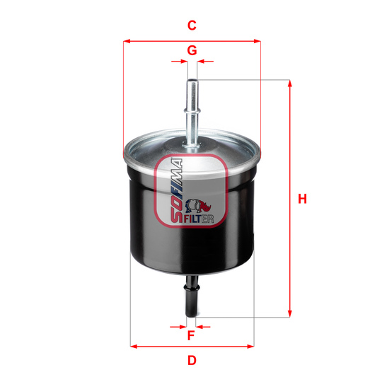 S 1811 B - Fuel filter 